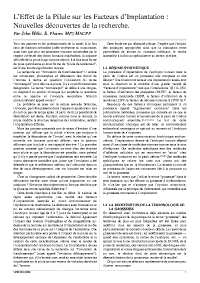 L'impact de la pilule... par John Wilks